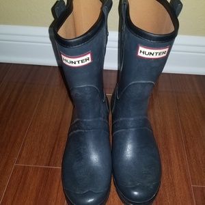 Hunter short rain boots